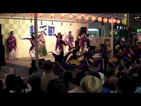 博多どんたく【ふくこい連】新天町会場