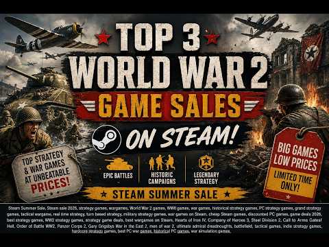 TOP 3 WORLD WAR II GAMES ON SALE RIGHT NOW