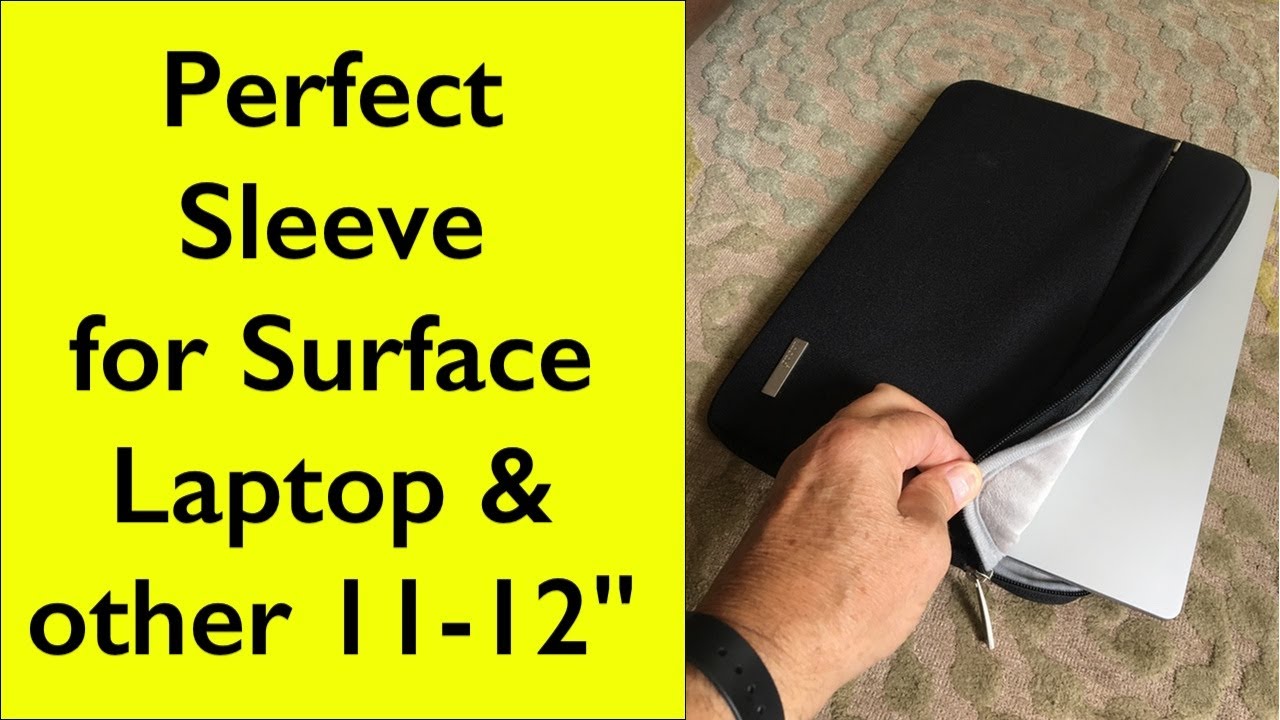 Review Lacdo 1112" laptop sleeve, perfect for Surface Laptop YouTube