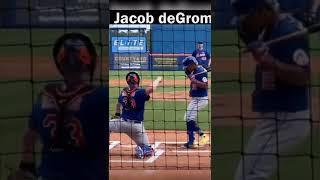 Jacob DeGrom Vs Francisco Lindor  ||  Home Plate View