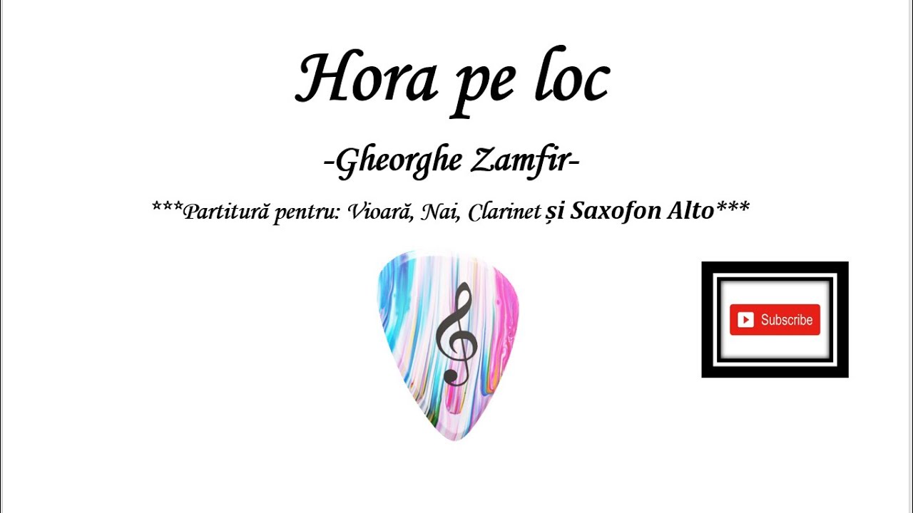 HORA PE LOC- Gheorghe Zamfir (SCORE)