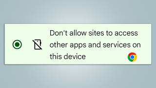 How to Block All Sites From Saving Data in Chrome