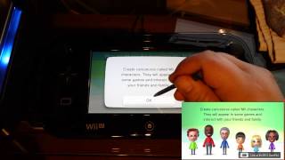 Nintendo Wii U - First Bootup (Setup)