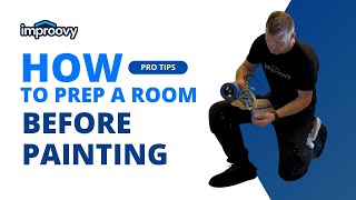 How To Prep A Room For Painting - And Protect Surfaces Not To Be Painted