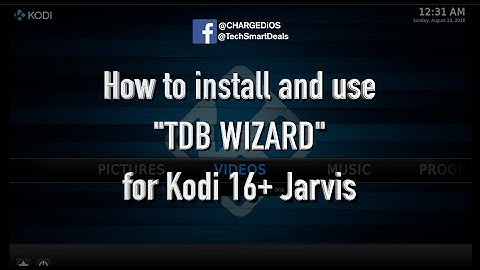 How to install and use TDB WIZARD -- Live TV with Guide, Maintenance, Installer & More!