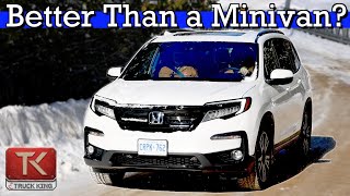 Winter Tested! 2021 Honda Pilot Review  Testing the AWD on Snowy Roads