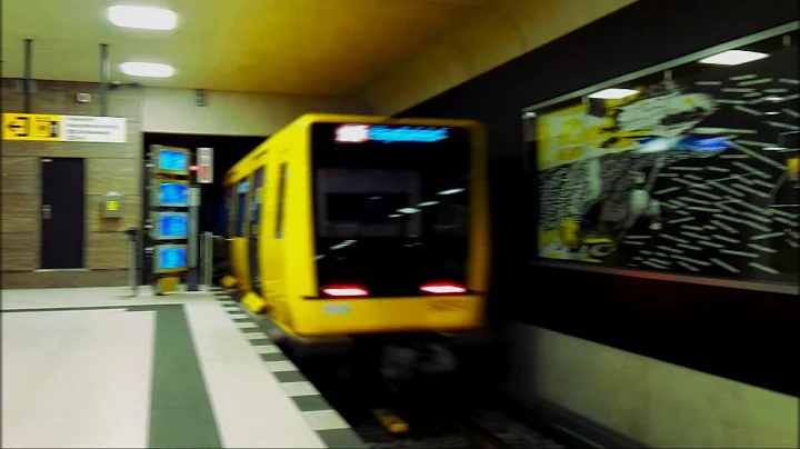 🚇 BVG IK fährt ab von UNTER den LINDEN (U-Bahn Berlin)