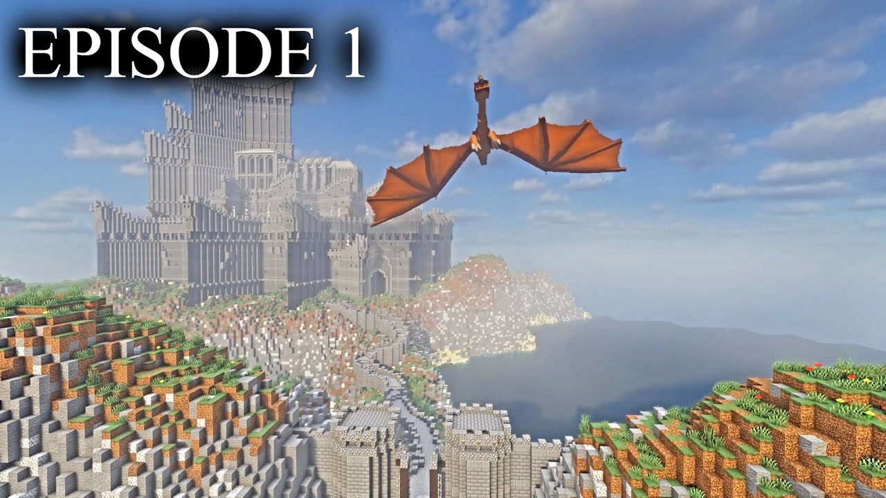 Queen Rhaenyra's Return to Dragonstone | House of the Dragon | Minecraft Cinematic EP. 1