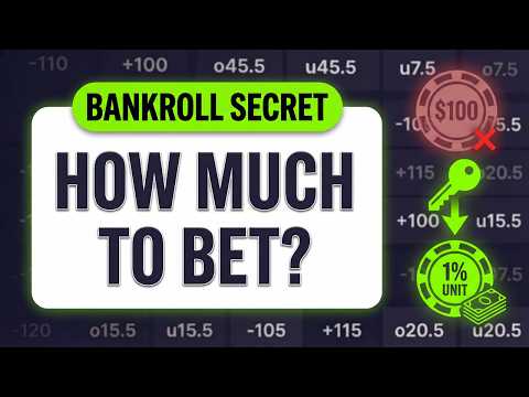 How Much Should You Bet Per Day? (Simple Bankroll System)