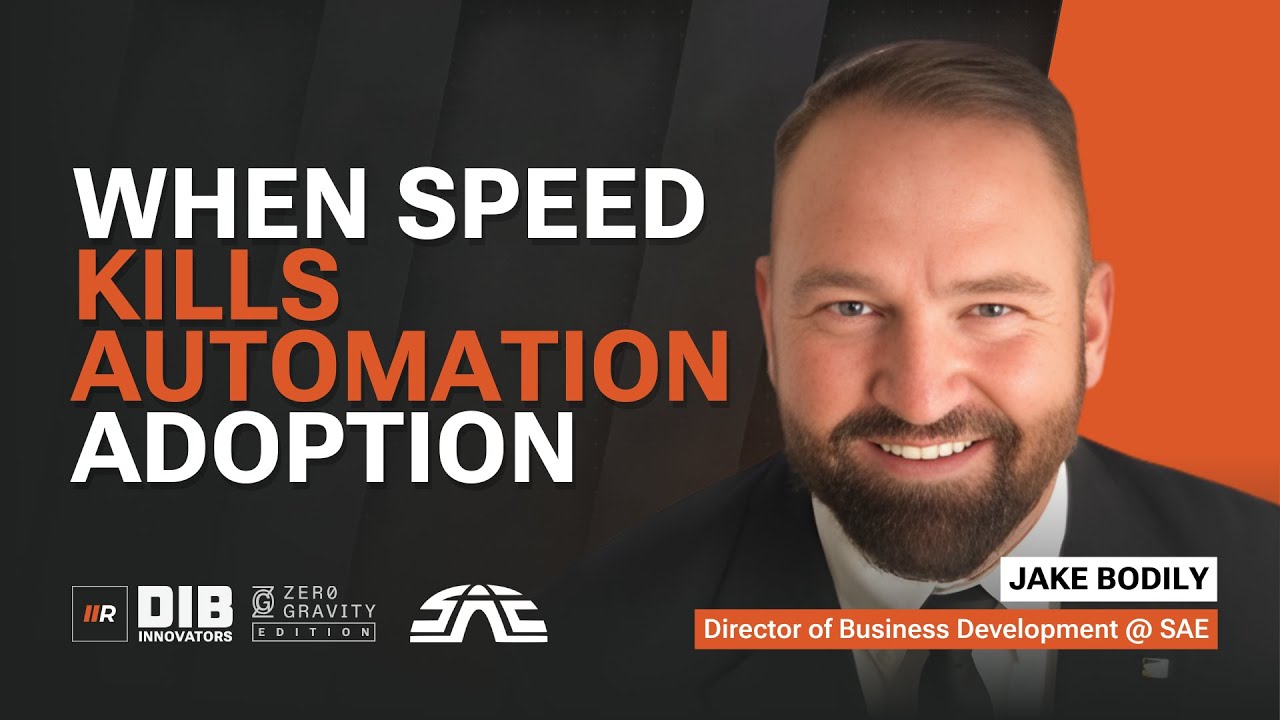 EP 7 — SAE's Jake Bodily on Why Speed Requirements Can Kill Tech Adoption Despite Benefits