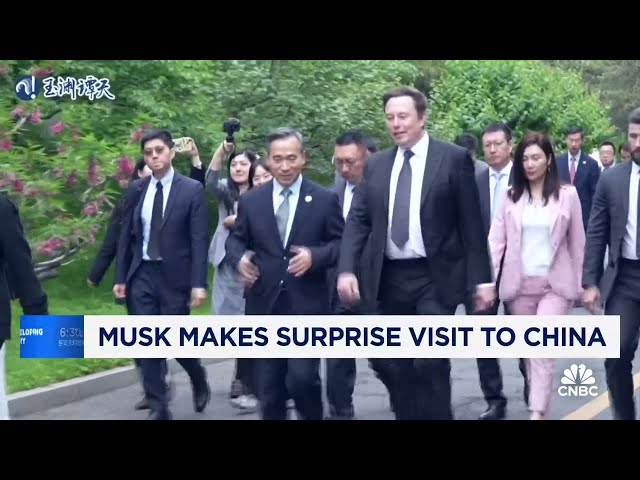 Elon Musk makes surprise visit to China: Here