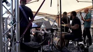 Devon Waring Playing Drums With Waverly Alston In The Company Of Friends On Juneteenth 2024