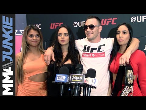 UFC on ESPN 5: Colby Covington and special guests full open workout media scrum