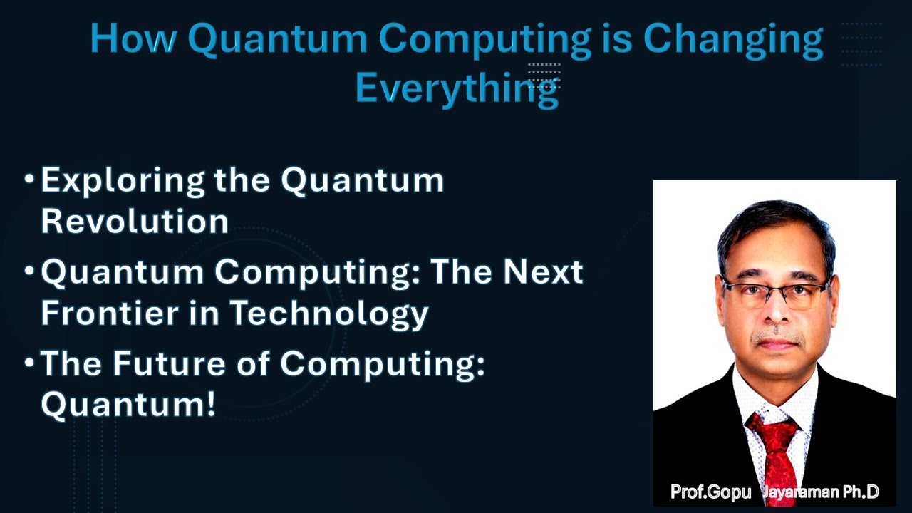 Quantum Computing - Revolutionizing the Future of Tech - YouTube