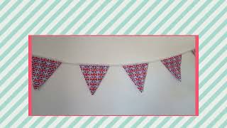 Union Jack Great British Coronation Bunting - Home Decoration - Large 3 M - 25 M Bunting