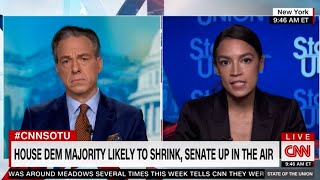 AOC slams back in defense of progressives against a centrist attack with the inconvenient truth