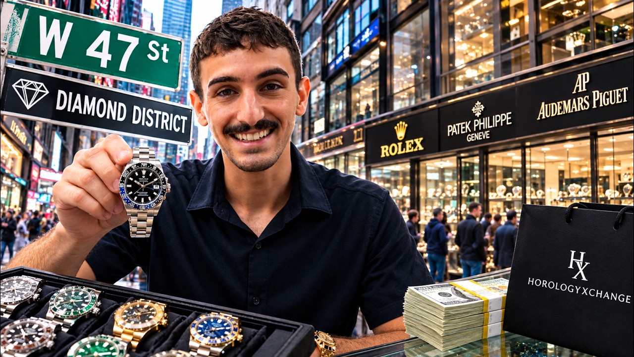 I Tried To Sell Watches On 47th Street... - YouTube - Peter Piccolino