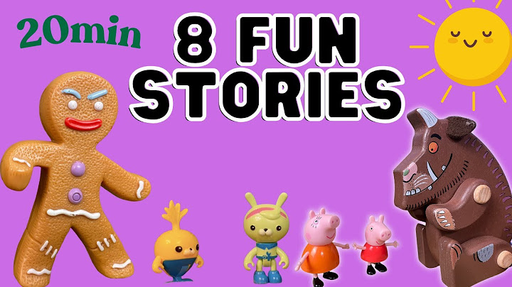 8 FUN & UNIQUE CHILDREN STORIES! BLUEY, PEPPA, STAR WARS!