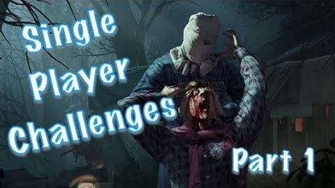 Friday The 13th: The Game Single Player Challenges Part 2 Jason Gameplay Part 1