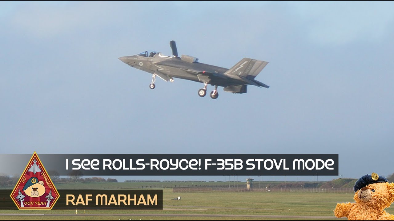 I SEE ROLLS-ROYCE! THE INSANE ENGINEERING OF THE F-35B LIGHTNING • STOVL MODE ACTIVATED RAF MARHAM
