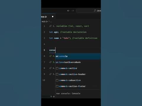 Understand JavaScript Variable Declaration vs Definition - YouTube
