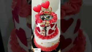 ❣two tier cake ? cake shortsfeed viral trending shorts birthday anniversary ytshorts