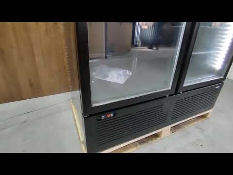 CRFV 1200 Морозильна шафа зі скляними дверима без лайтбоксу CRYSTAL S. A. Греція, видео 1
