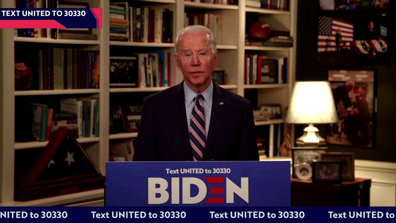 Joe Biden slams Trump for ‘wartime president’ claim