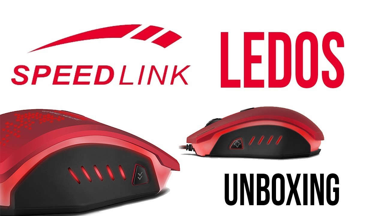 Speedlink Ledos Gaming Mouse [UNBOXING] [HD 1080p] YouTube