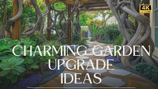 🌱 Charming Garden Upgrade Ideas: Eco-Friendly DIY Upcycled Wood Decor for Rustic Outdoor Living