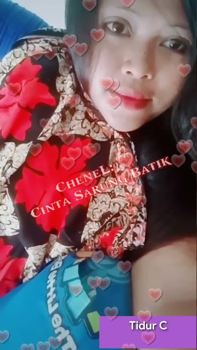Saat jelang Tidur bersarung kain batik 4