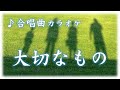 合唱　カラオケ　大切なもの　歌詞字幕つき