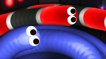 Slither.io Pro Traps the Biggest Snake!! // Epic Snake IO Game Slitherio