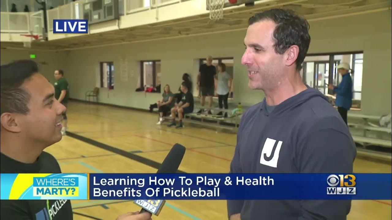 JCC on WJZ Channel 13 Pickleball Health Benefits YouTube