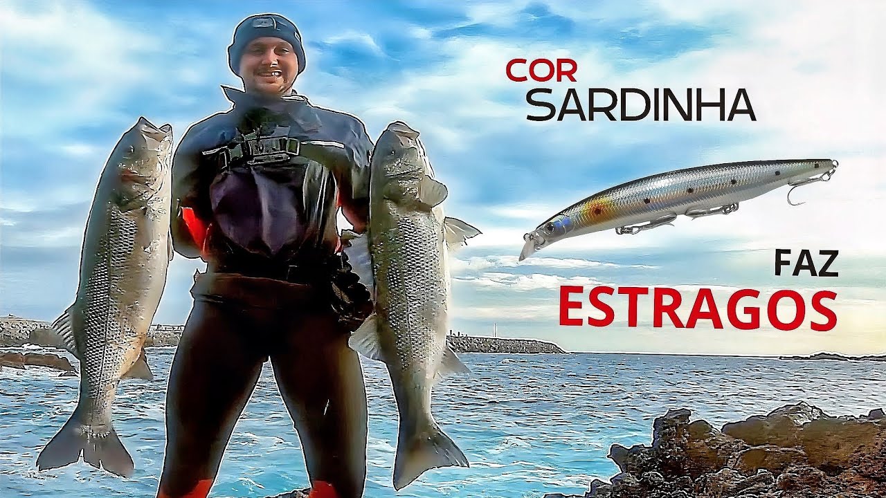 [ÉPICO] 4 Robalos Monstruosos - Spinning Portugal