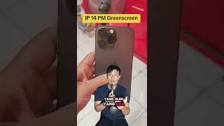 Greenscreen ip 14 pm #update #youtubeshort #tutorial #tips #iphone #ios