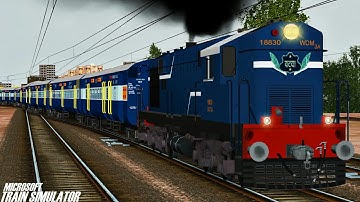 Porbandar - Howrah Junction Aradhana Superfast Express | VTA WDM3A | MSTS Open Rails Journey Part 1