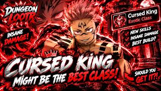 This Cursed King Build Might Be The Best Class In Dungeon Lootr Insane Class Build