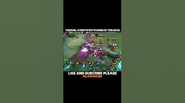 YUZHONG : DYRROTH GOT STUNNED BY THIS MOVE | YUZHONG EXP LANE GAMEPLAY | #mlbb