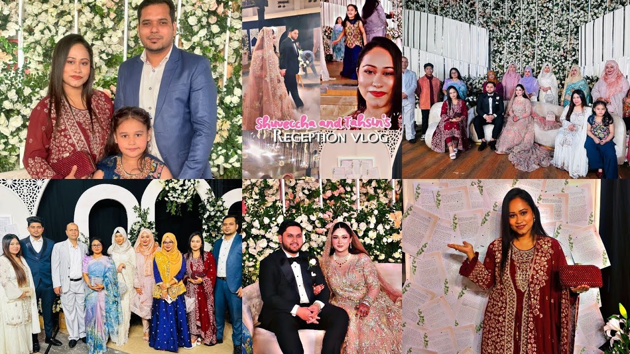 Reception vlog of shuveccha and Tahsin|Bintuamin #vlog #fyp #viral #highilts  #everyone #foryou 