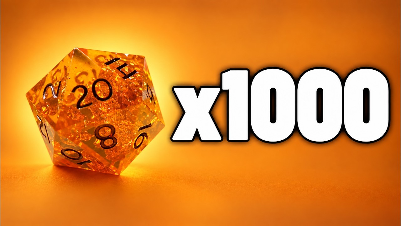1000 Rolagens de D20: Os Resultados Vão Surpreender!