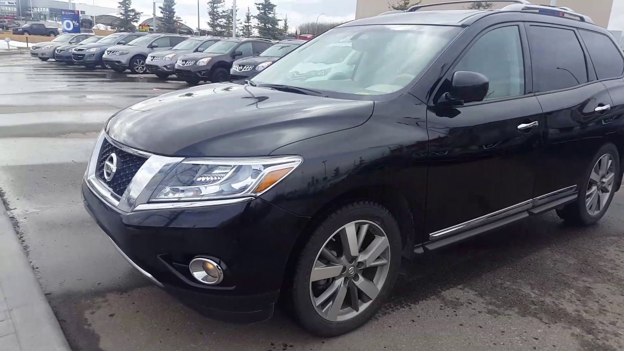 2014 Nissan Pathfinder Platinum - YouTube