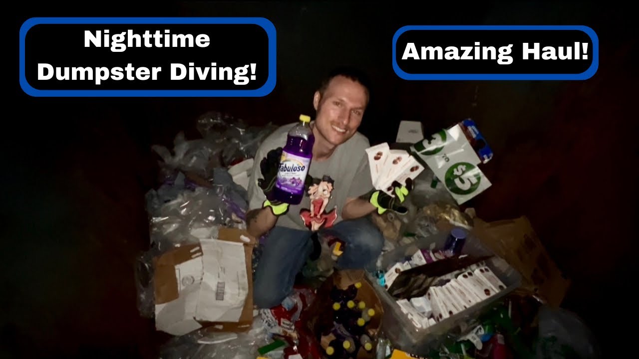 Another Nighttime Dumpster Dive With A Great Haul!