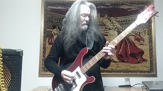 LE ORME Il Quadro - Bass Cover