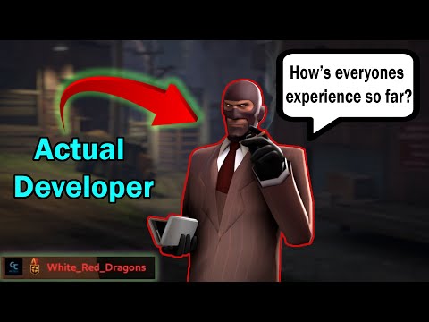 TF2 Classified Meeting an actual developer mid in-game [NO COMMENTARY]