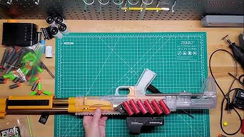 Colonel Wasp Firefly #Nerf #NerfModding #Monkeemods