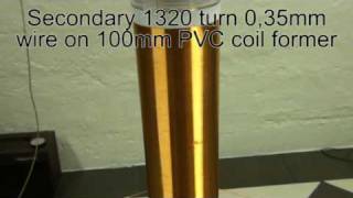 Building a static gap tesla coil