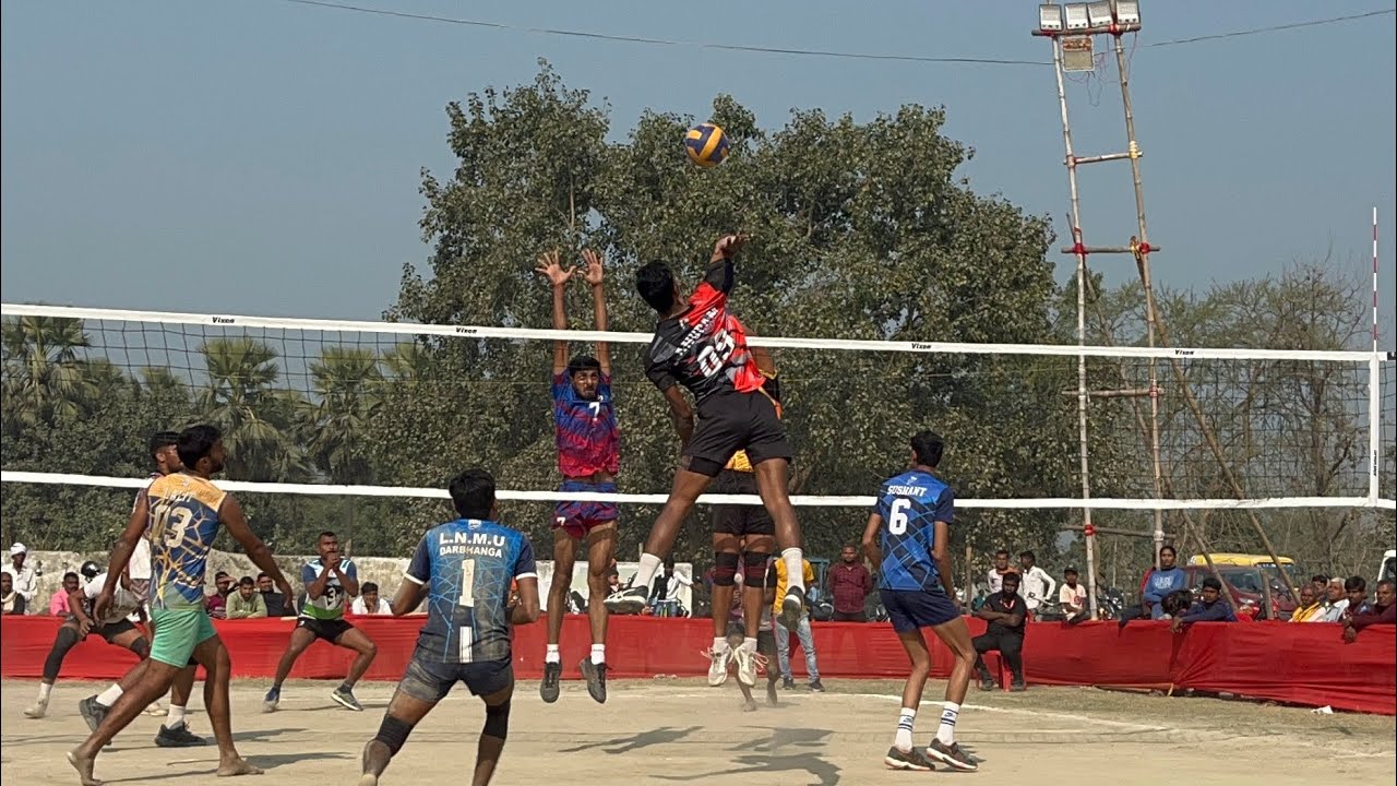 Final Set English Company vs Madhurapur At Muzaffarpur #like #volleyball #lifeisbutadream #begusarai