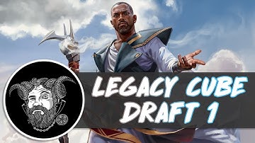 Legacy Cube Draft #1 w/ Caleb Durward | Magic: The Gathering