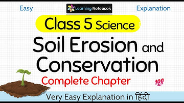Class 5 Soil Erosion and Conservation